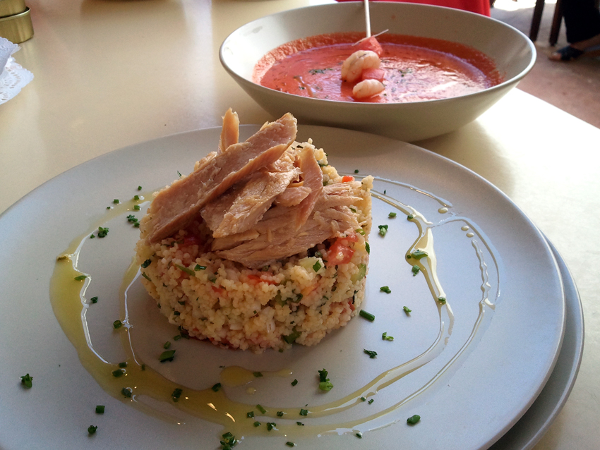 Taboulé con ventresca de atún