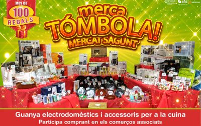 La gran MERCATÓMBOLA torna al Mercat Sagunt