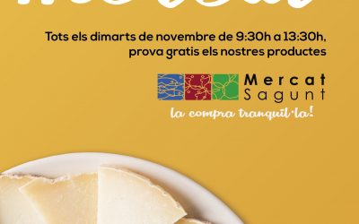 TASTA EL MERCAT.. TOTS ELS DIMARTS DE NOVEMBRE!